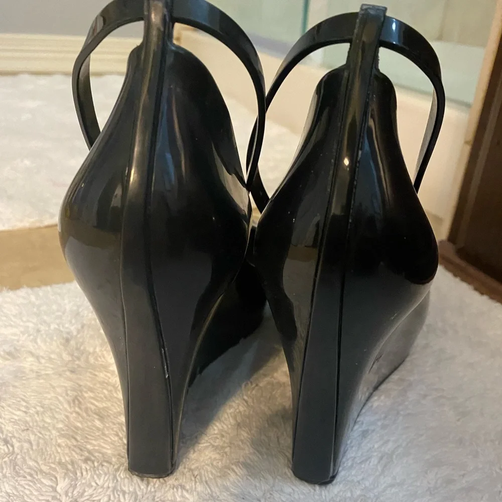 VICTORIA ADAMES wedges w ankle straps - Picture 3 of 4